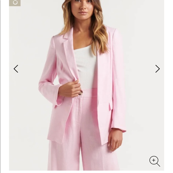 Pink Linen Suit - Picture 4 of 4